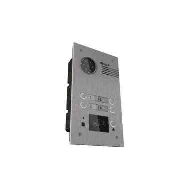 BAS-IP BA-04BD SILVER многоабонентская цветная CVBS видеопанель
