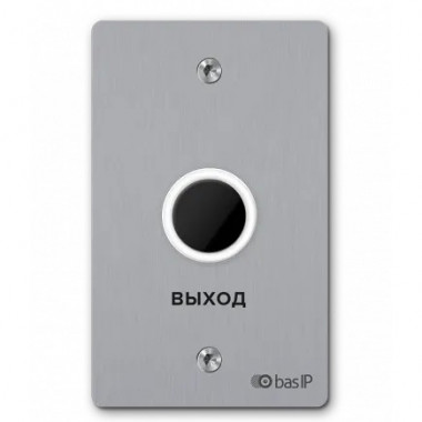 BAS-IP SH-45TR SILVER бесконтактная кнопка выхода