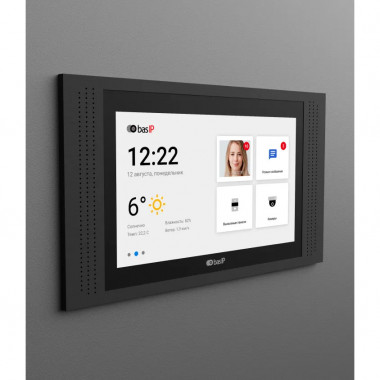 BAS-IP AT-10 BLACK цветной IP видеодомофон