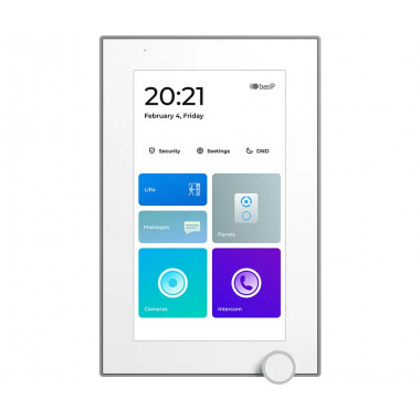 BAS-IP AZ-07LL WHITE 7-дюймовый IP-видеомонитор для помещений