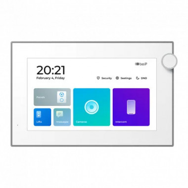 BAS-IP AZ-07LL WHITE 7-дюймовый IP-видеомонитор для помещений