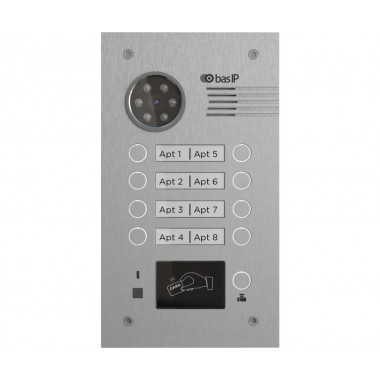 BAS-IP BA-08MD многоабонентская вызывная видеопанель