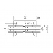 CAME SPEED ME (1700009) тележка с 8 роликами