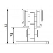 CAME SPEED ME (1700009) тележка с 8 роликами