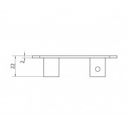 CAME PILOT M (1700015) заглушка концевого ролика