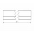 CAME STAGE SB 3 (1700167) рельс направляющий 3 м до 500 кг