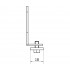 CAME PILOT SN (1700007) заглушка для рельса CAME PILOT SN (1700007) заглушка для рельса