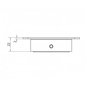CAME PILOT MN (1700016) заглушка для рельса