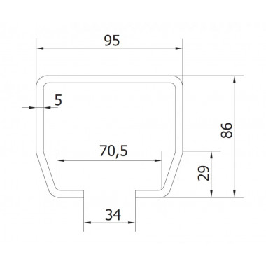 CAME STAGE MZ 3 (1700170) рельс направляющий оцинкованный 3 м до 800 кг CAME STAGE MZ 3 (1700170) рельс направляющий оцинкованный 3 м до 800 кг