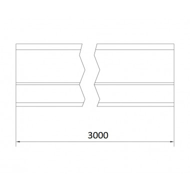 CAME STAGE MZ 3 (1700170) рельс направляющий оцинкованный 3 м до 800 кг CAME STAGE MZ 3 (1700170) рельс направляющий оцинкованный 3 м до 800 кг