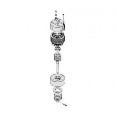 CAME 119RIBX016 Электродвигатель BX-A, BX-74 в сборе CAME 119RIBX016 Электродвигатель BX-A, BX-74 в сборе