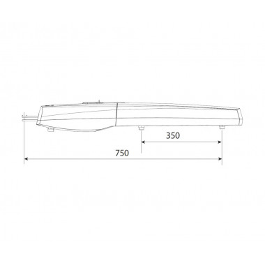 CAME AXI2501 (001SWN25B) голубой самоблокирующийся привод для распашных ворот CAME AXI2501 (001SWN25B) голубой самоблокирующийся привод для распашных ворот