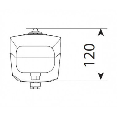 CAME AXI2501 (001SWN25B) голубой самоблокирующийся привод для распашных ворот CAME AXI2501 (001SWN25B) голубой самоблокирующийся привод для распашных ворот