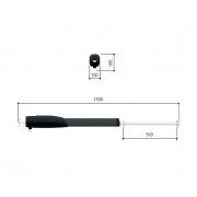 CAME ATS50DGM (801MP-0140) привод 24 В линейный со встроенными концевыми выключателями, для створок до 5 м