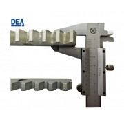 DEA Зубчатая рейка, стальная, толщиной 12 мм. L=1м, 113, 30х12