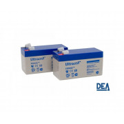 DEA Комплект батарей 24 вольтовой автоматики для распашных ворот