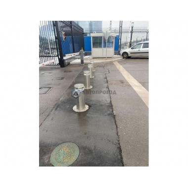 DoorHan Bollard-HB220 гидравлический боллард с подсветкой нерж. сталь DoorHan Bollard-HB220 гидравлический боллард с подсветкой нерж. сталь