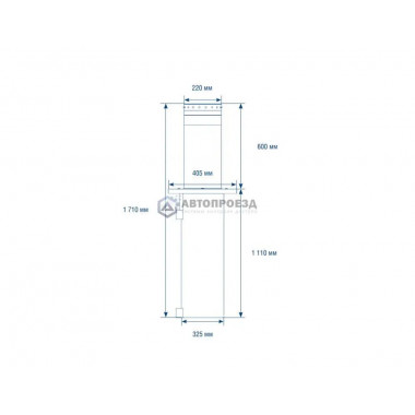 DoorHan Bollard-HB220 гидравлический боллард с подсветкой нерж. сталь DoorHan Bollard-HB220 гидравлический боллард с подсветкой нерж. сталь