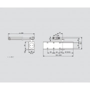 Dorma TS-83 BC EN 7 серый 83060101 доводчик до 160 кг