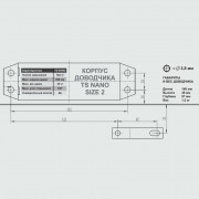Dorma TS Nano с рычагом белый 8010057 доводчик до 45 кг