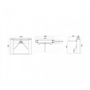 DormaKaba Easy Task 80 (19990009) тумбовый турникет