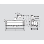 Dorma TS-77 EN3 коричневый 76050103 доводчик до 65 кг