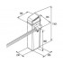 FAAC В614 104614 электромеханическая тумба шлагбаума до 4.5 м