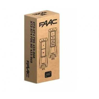 FAAC XT2 FDS 433-868 (787017) брелок-передатчик 2-канальный FAAC XT2 FDS 433-868 (787017) брелок-передатчик 2-канальный
