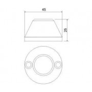 IronLogic CP-Z-2 мод. E P (9484 / 7931 / 13074) накладной светлый антивандальный считыватель