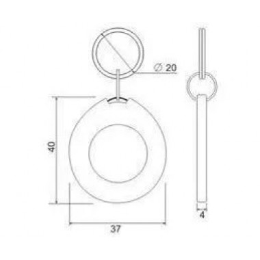 IronLogic IL-08EBTr брелок EM Marine с кольцом