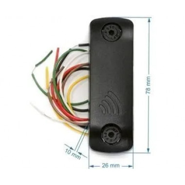 IronLogic CP-Z-3 мод. EH (9622 / 7778 / 12076) темный накладной RFID-считыватель IronLogic CP-Z-3 мод. EH (9622 / 7778 / 12076) темный накладной RFID-считыватель