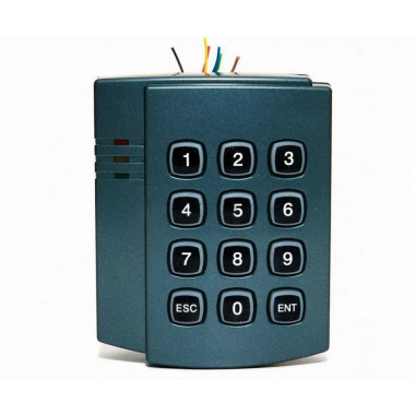 IronLogic Matrix-VII мод. E H Keys (9481 / 7972) темный накладной считыватель с клавиатурой