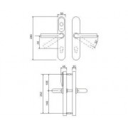 IronLogic Z-Eurolock (мод. 85) (5457 / 10031) электронная накладка