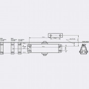 NOTEDO DC-060-I коричневый доводчик до 60 кг