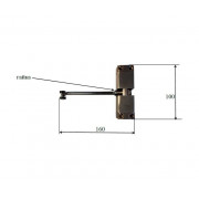 NOTEDO DS-10 серебро доводчик до 35 кг