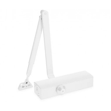 NOTEDO DC-050-150 DA+BC (белый) дверной доводчик механогидравлический с задержкой закрывания, амортизации открывания и регулировки момента закрывания NOTEDO DC-050-150 DA+BC (белый) дверной доводчик механогидравлический с задержкой закрывания, амортизации открывания и регулировки момента закрывания