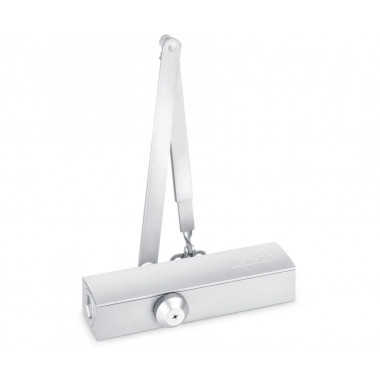 NOTEDO DC-050-150 DA+BC PRO (серебро) доводчик дверной механогидравлический, накладной