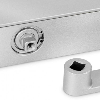 NOTEDO DC-025-095 SL+HO+DA+BC PRO (серебро) доводчик дверной, механогидравлический, двухскоростной