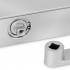 NOTEDO DC-045-155 SL+HO+DA+BC PRO (серебро) доводчик дверной механогидравлический, накладной