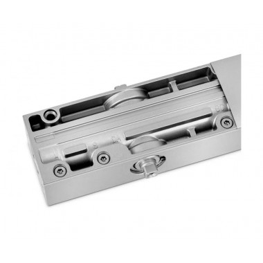 NOTEDO DC-045-155 SL+HO+DA+BC PRO (серебро) доводчик дверной механогидравлический, накладной