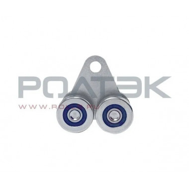 Ролтэк 213.RC55 Тележка для подвесных ворот с отверстием закругленная до 200 кг. МИКРО (RC55)