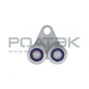 Ролтэк 213.RC135 Тележка для подвесных ворот с отверстием закругленная до 1250 кг. МАКС (RC135)