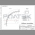 Ролтэк 240.RC55.R700.90 Поворот направляющей радиус 700 мм, угол 90?, до 400 кг.
