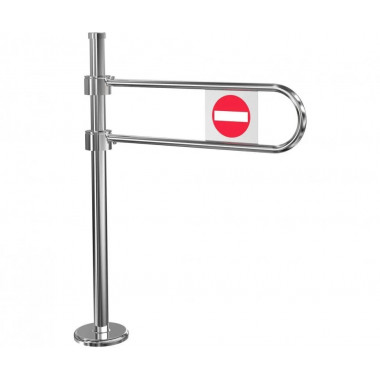 Ростов-Дон ОК61 без дуги хром (0083-01) ограждение-калитка